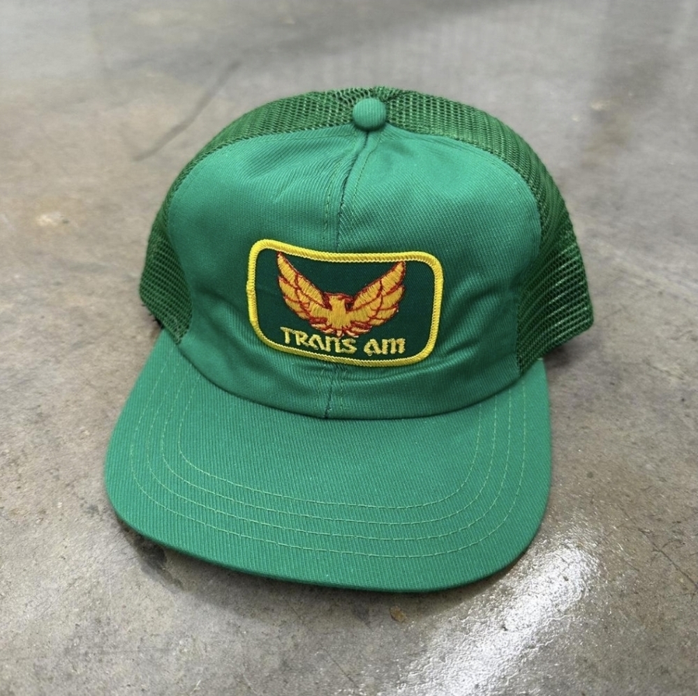 TRANS AM SNAPBACK HAT VINTAGE 80S